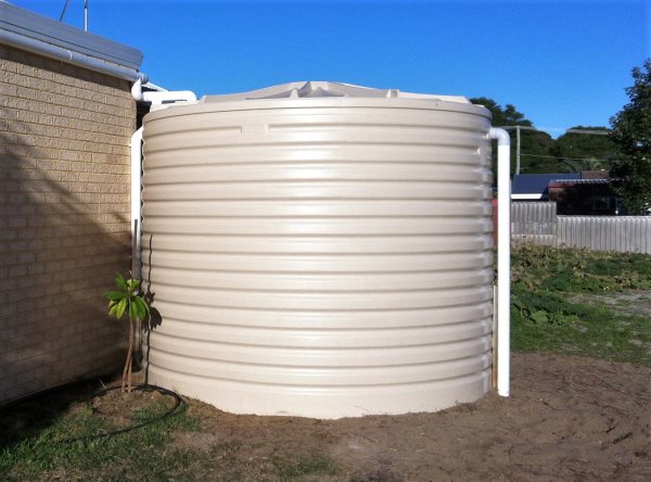 West Coast Poly 14kL rainwater tank