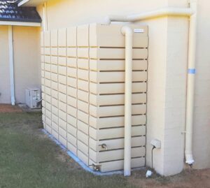 Thin Tanks 4000L for garden use